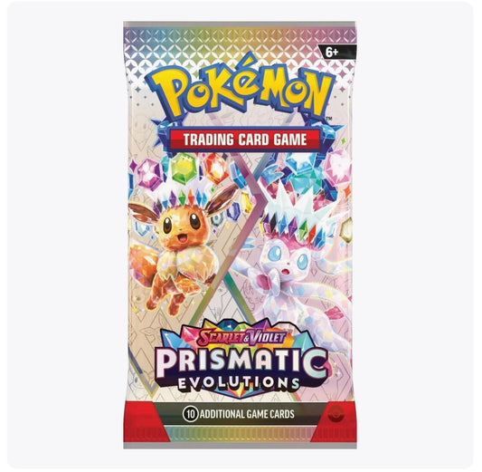(LIVE OPENING ONLY) Prismatic Evolutions (Booster Pack)